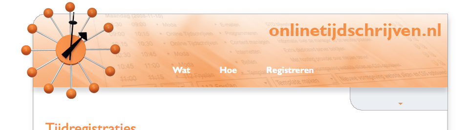 Tijdschrijven, Online, uren boeken